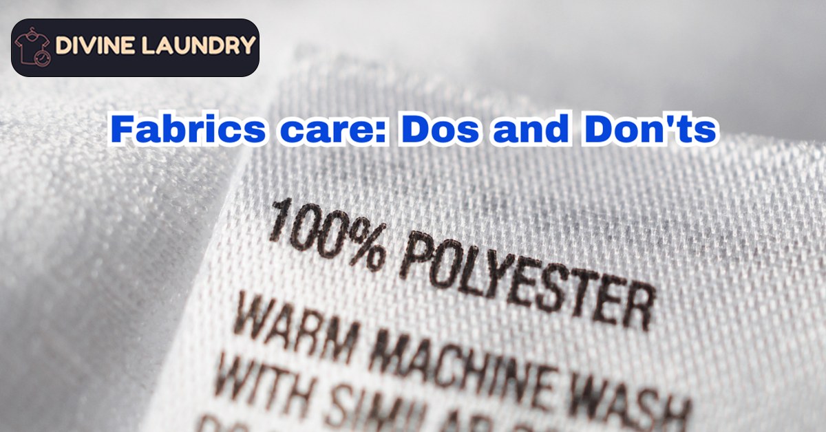 fabric washing guide